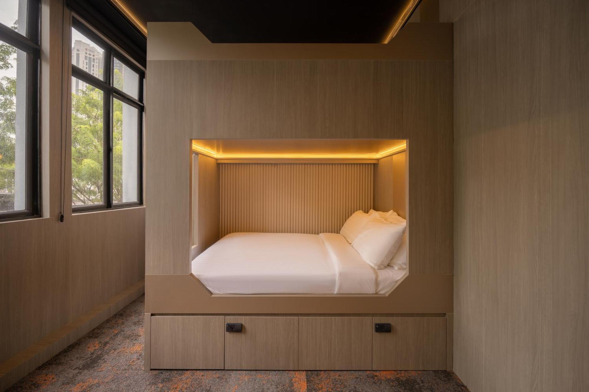 Cube Social Boutique Capsule Hotel At Boat Quay Σιγκαπούρη Εξωτερικό φωτογραφία
